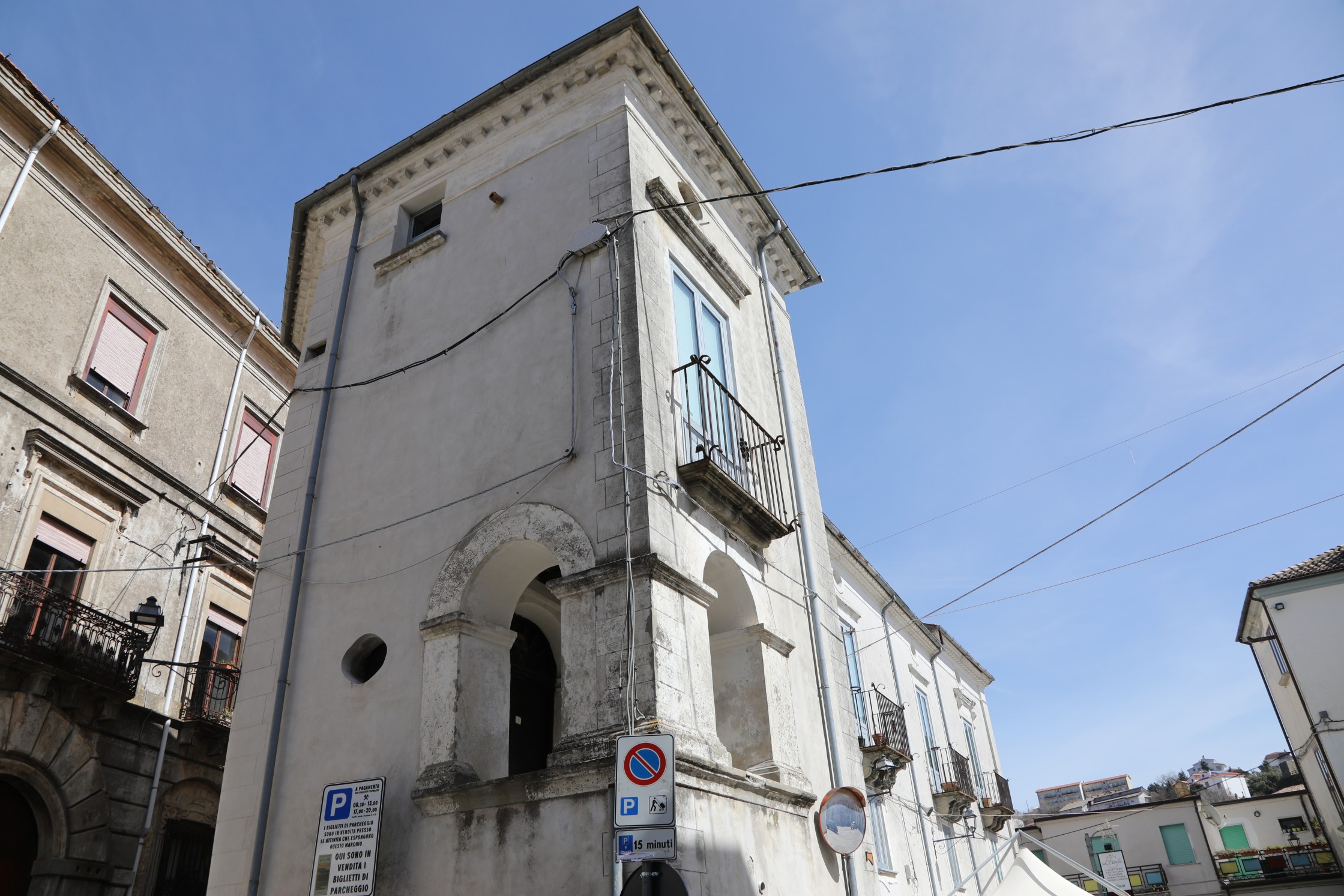 Vista laterale Loggia