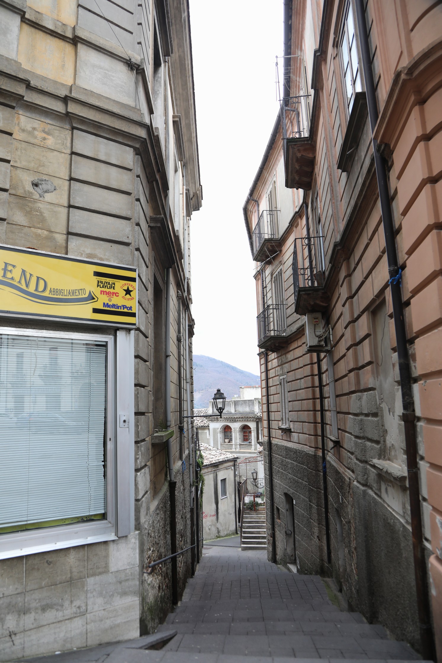 Prospetto laterale vicolo